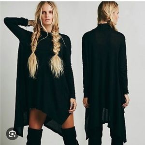 Free People We the Free Wonder Woman tunic mock turtleneck sweater dress size S